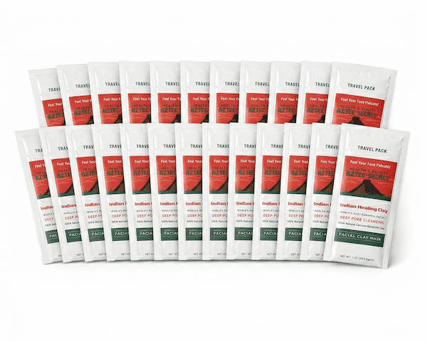 Aztec Secret Indian Healing Clay Singles (24-Pack) – Stock Up & Save